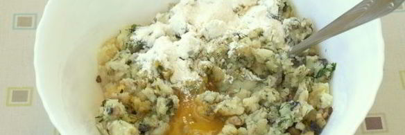 картофельные котлеты с грибами