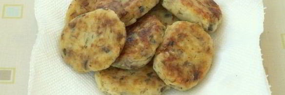 картофельные котлеты с грибами