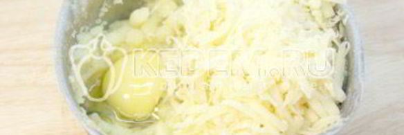 картофельные котлеты с сыром