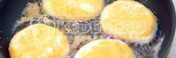 картофельные котлеты с сыром