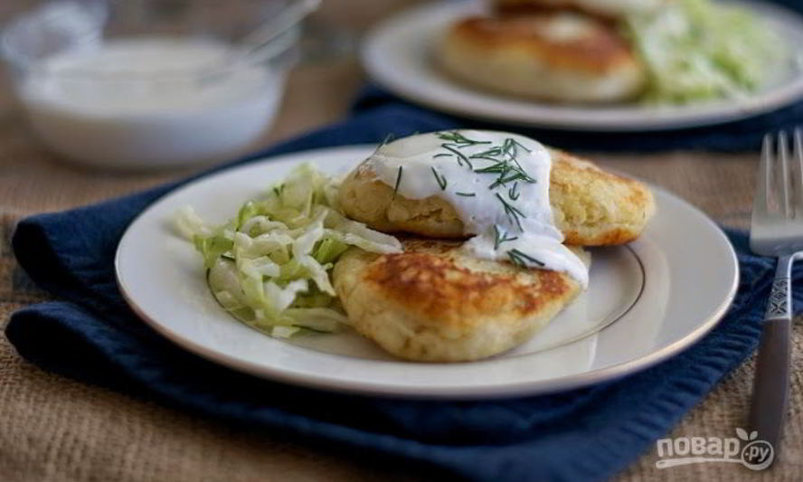 Рецепт картофельных котлет со свининой