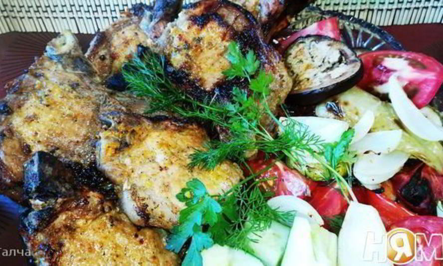 Рецепт котлеты на косточке в цитрусовом маринаде