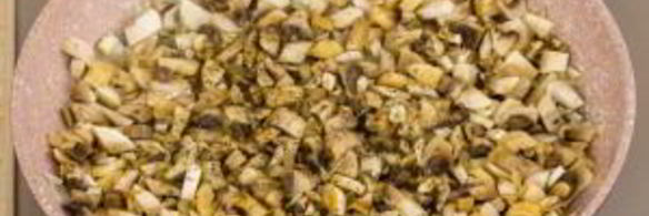 котлеты из индейки, фаршированные грибами