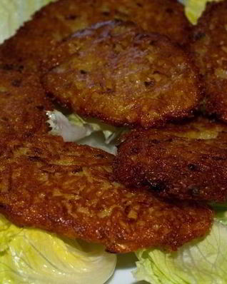 Котлеты из картофеля