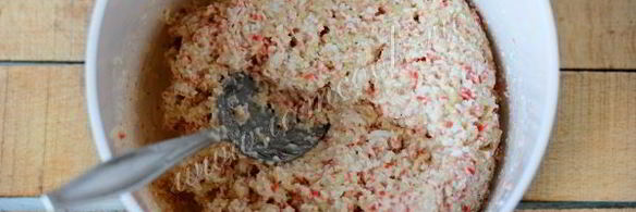 котлеты из крабовых палочек