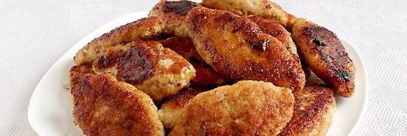 котлеты из куриного фарша с сыром на сковороде