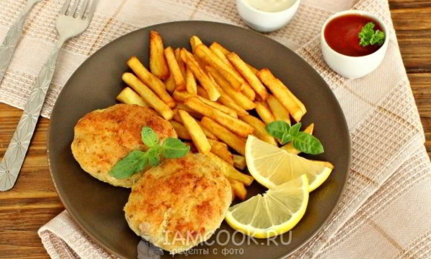 Рецепт котлет из минтая в духовке
