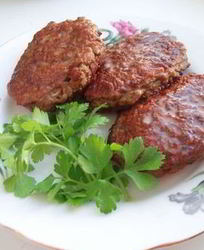 Котлеты из печени говяжьей