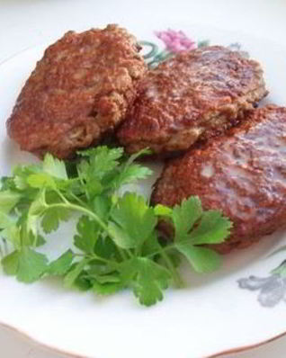 Котлеты из печени говяжьей