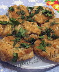 Котлеты из цветной капусты с овсяными хлопьями