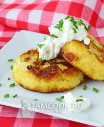 Котлеты картофельные с фаршем