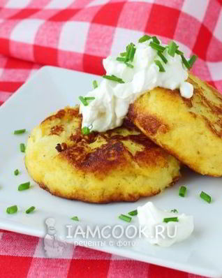 Котлеты картофельные с фаршем