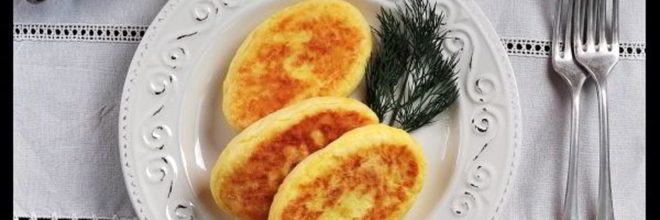 Котлеты картофельные с сыром