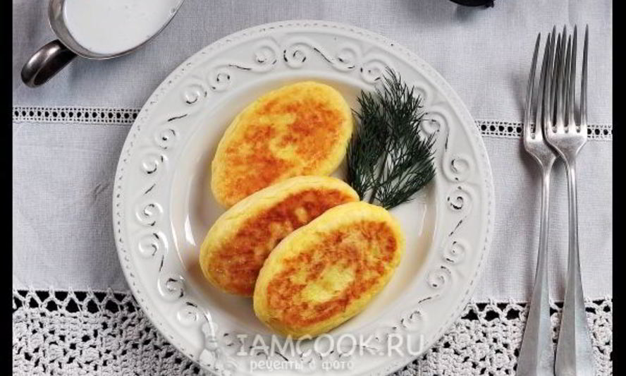 Рецепт котлет картофельных с сыром