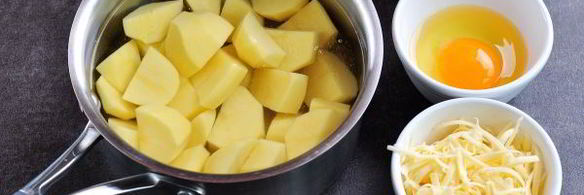 котлеты картофельные с сыром