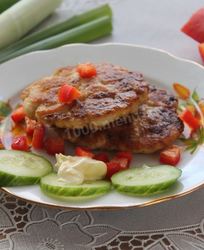 Котлеты куриные рубленные с майонезом