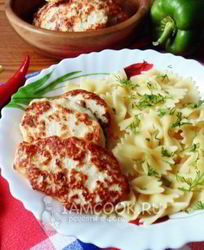 Котлеты с молоком