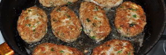 котлеты с творожным сыром