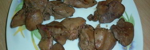 куриные котлетки с куриной печенью