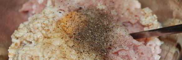 куриные котлеты, фаршированные гречей и оливками