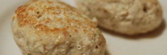 куриные котлеты, фаршированные гречей и оливками