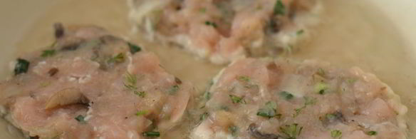 куриные котлеты с грибами