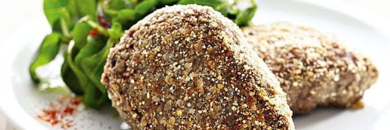 Мясные котлеты с гречневыми хлопьями