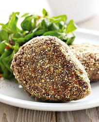 Мясные котлеты с гречневыми хлопьями