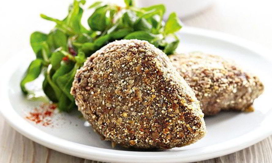 Рецепт мясных котлет с гречневыми хлопьями