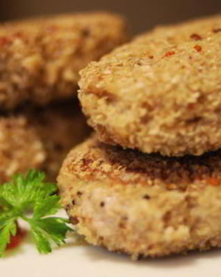 Мясные котлеты с кабачком