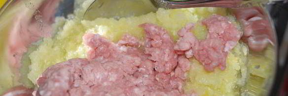 мясные котлеты с кабачком