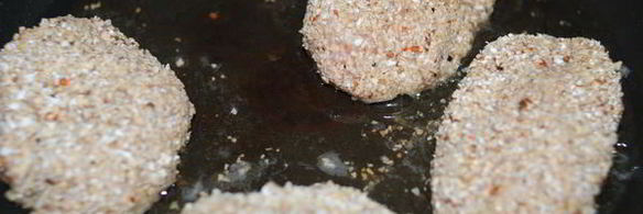 мясные котлеты с кабачком