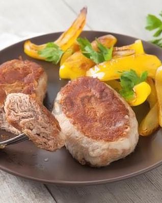 Рыбные котлеты из кеты