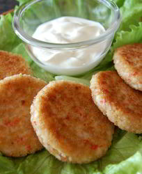 Рыбные котлеты из нерки