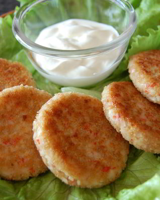 Рыбные котлеты из нерки