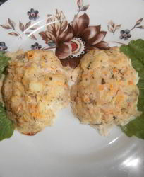 Рыбные котлеты из трески в духовке