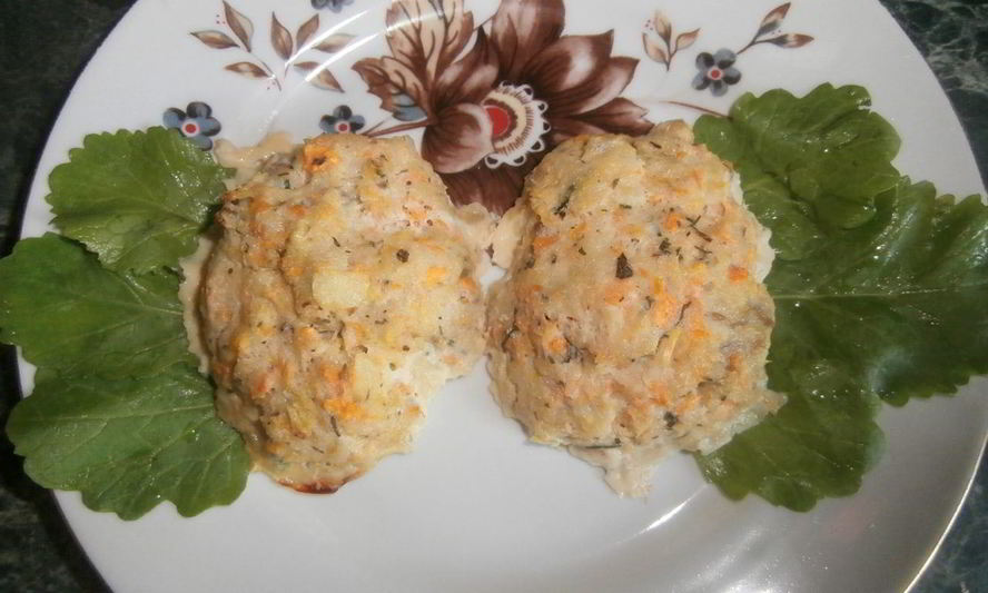 Рецепт рыбных котлет из трески в духовке