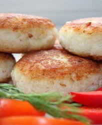 Рыбные котлеты с манкой