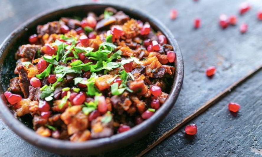 Рецепт кучмачей с гранатом