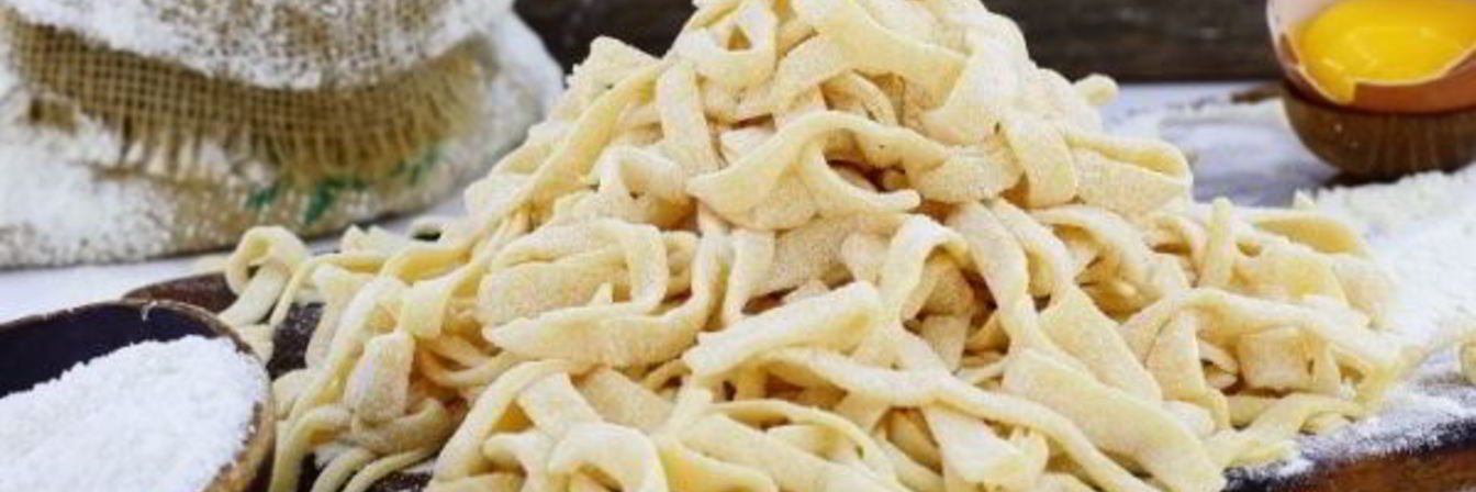 Лапша домашняя на яйцах
