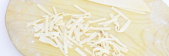 лапша домашняя на яйцах