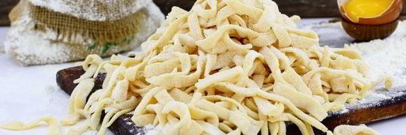 лапша домашняя на яйцах