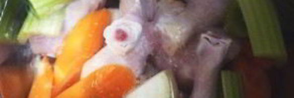 лапша куриная с грибами и тимьяном