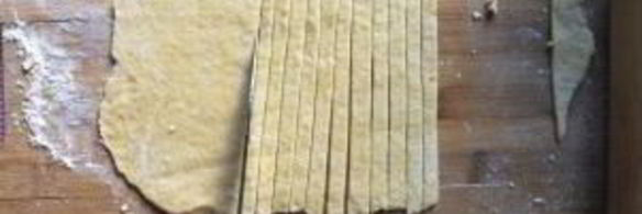 лапша куриная с грибами и тимьяном