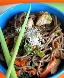 Лапша под соусом Терияки