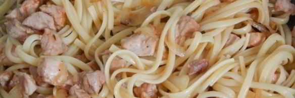 лапша с мясом