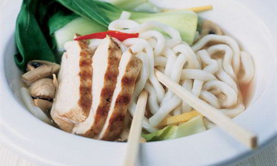 Рецепт лапши удон с курицей