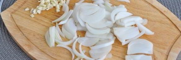 лапша удон с овощами