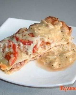 Домашняя лазанья