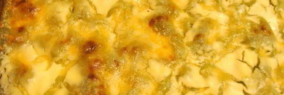 домашняя зеленая лазанья